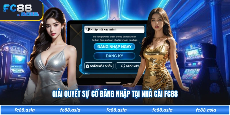 Giải quyết sự cố đăng nhập tại nhà cái FC88