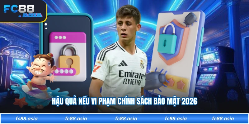 Hậu quả nếu vi phạm chính sách bảo mật 2026